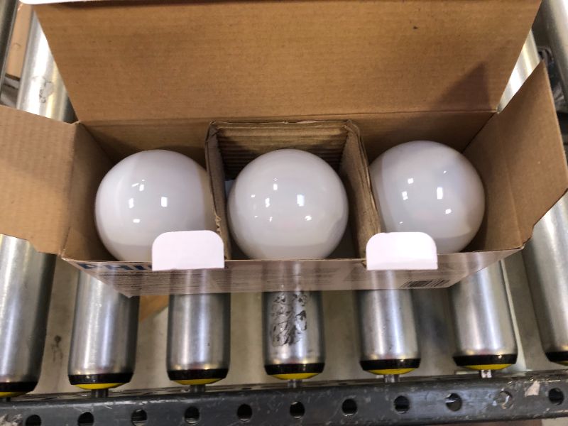 Photo 2 of 40-Watt Equivalent G25 Halogen White Decorative Globe Light Bulb (3-Pack)
