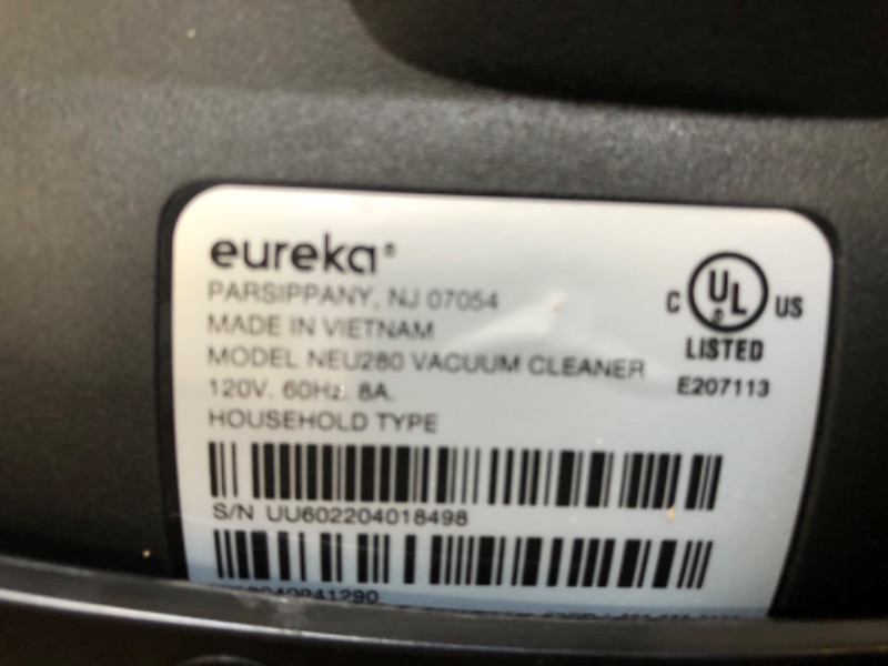 Photo 5 of Eureka Lightweight Powerful Upright Vacuum Cleaner for Carpet and Hard Floor, PowerSpeed, New Model
