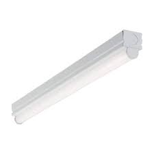 Photo 1 of 2 ft. 1-Light Linear White Integrated LED Ceiling Strip Light with 1050 Lumens, 4000K
