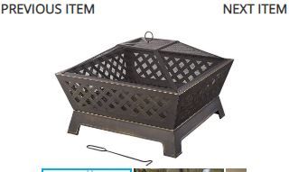 Photo 1 of 26" OUTDOOR FIRE PIT FP07