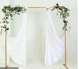 Photo 1 of  Heavy Duty Metal Square Wedding Arch Photography Backdrop Stand