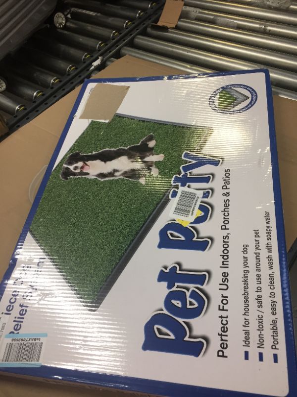 Photo 1 of 3 piece dog relief system potty mat