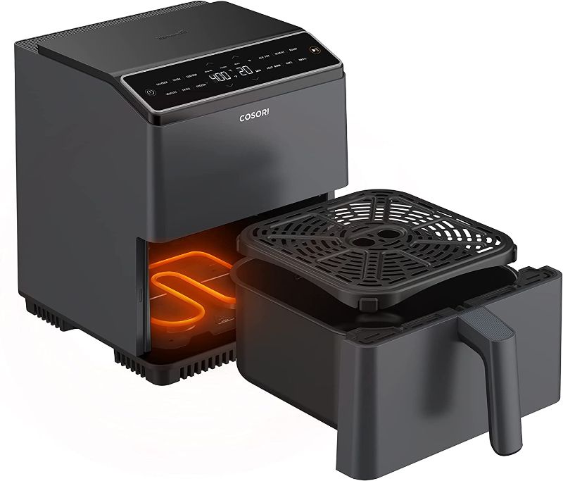 Photo 1 of COSORI Air Fryer 6.8 Qt, Large Oven with Dual Blaze Tech - No Shaking & No Preheating, Precise Temperature Control and Even Cooking Results, 12-in-1 with Airfryer, Roast, Broil, Bake, Quick, 1750W
