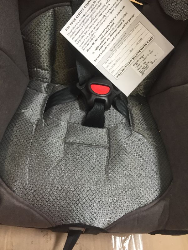 Photo 4 of Evenflo Tribute LX Harness Convertible Car Seat, Solid Print Gray