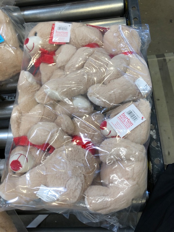 Photo 2 of 7" SITTING BEIGE BEAR PLUSH --- Pack of 6