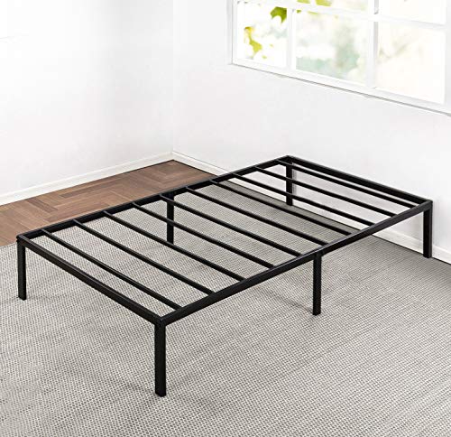 Photo 1 of Best Price Mattress 14 Inch Metal Platform Beds w/ Heavy Duty Steel Slat Mattress Foundation (No Box Spring Needed), Black