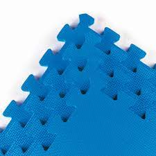 Photo 1 of Generic Blue 24" x 24" Kids Interlocking Play mat, Pack of 6