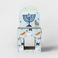 Photo 1 of 2 PK Hanukkah Double Decker Cat Scratch House