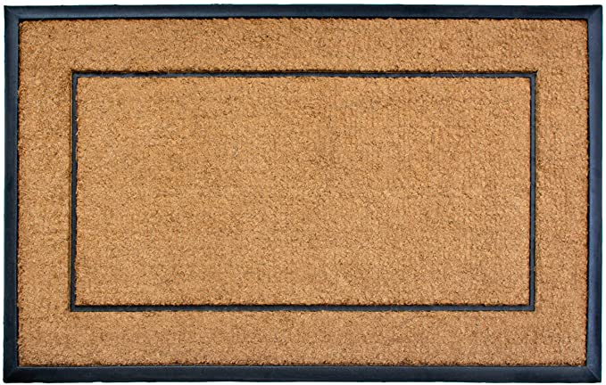 Photo 1 of Calloway Mills AZ101633048NP Maxen Doormat, 30" x 48", Natural/Black
