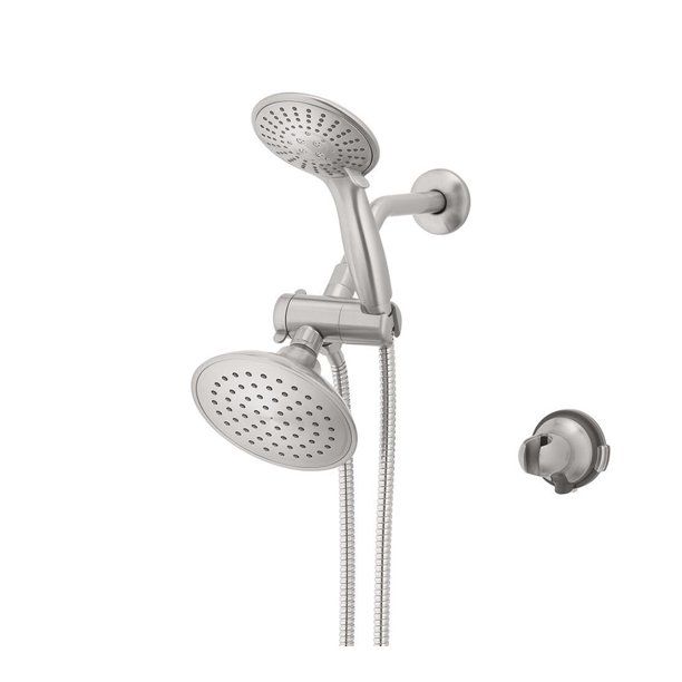 Photo 1 of Better Homes & Gardens 5 Setting Combo Showerhead in Satin Nickel
