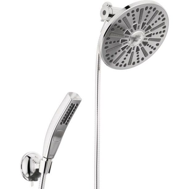 Photo 1 of Delta Shower Head and Hand 1.75 GPM 4-Setting 75285
