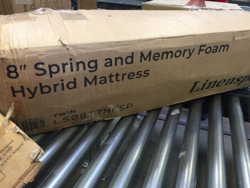 Photo 4 of 8 Inch Memory Foam Hybrid Mattress TWIN