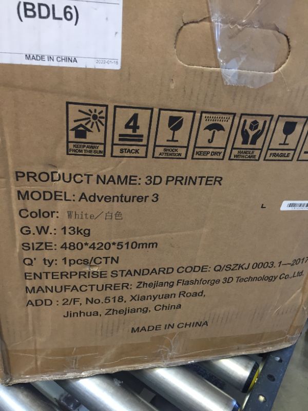 Photo 4 of FlashForge Adventurer 3 3D Printer