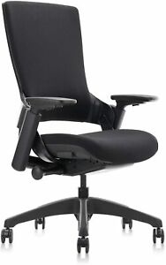 Photo 1 of Ergonomic High Swivel Executive Chair with Lumbar Support and Upholstered Back