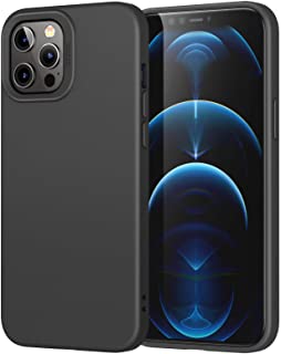 Photo 1 of ESR Cloud Series Case Compatible with iPhone 12 Pro Max Case 6.7-Inch [Silicone Rubber Case] [Comfortable Grip] [Screen and Camera Protection] [Soft Lining] [Shock-Absorbing] - Black. 3 BOX BUNDLE.