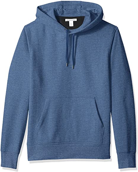 Photo 1 of Amazon Essentials Men's Hooded Fleece Sweatshirt --- Blue Heather 