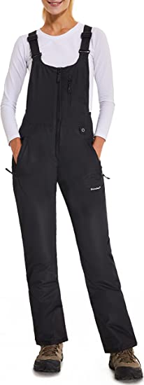 Photo 1 of BenBoy Women's Snow Bibs Ski Waterproof Windproof Insulated Overalls Ripstop Snowboard Pants Winter