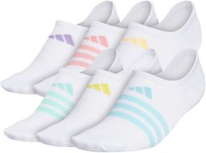 Photo 1 of adidas Women’s Superlite 6-Pack Super No Show Socks --- MISSING YELLOW PAIR 