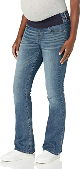 Photo 1 of Signature by Levi Strauss & Co. Gold Label Women's Maternity Baby Bump Bootcut Jean