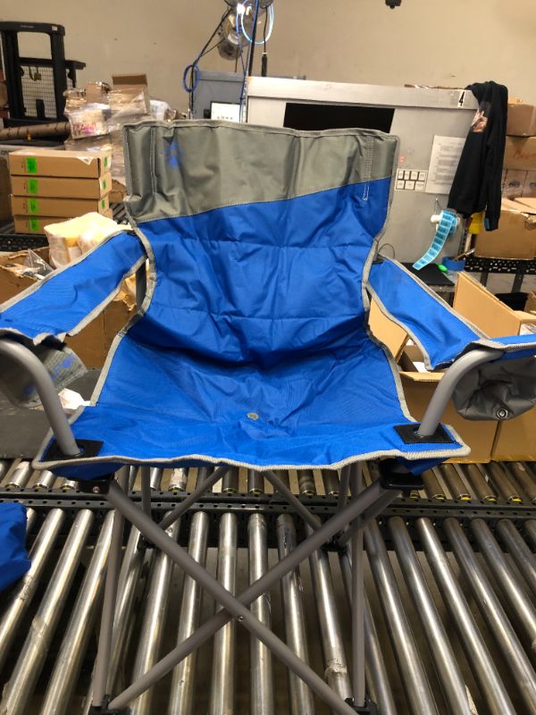 Photo 2 of Coleman Big-N-Tall Quad Chair - Blue