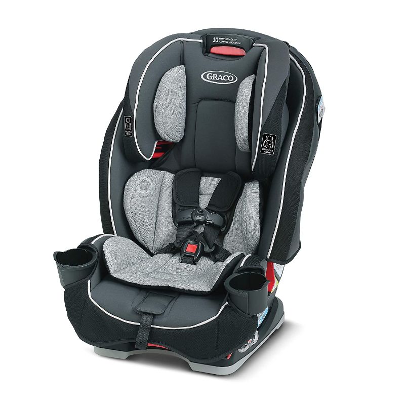Photo 1 of Graco SlimFit 3 in 1 Car Seat -Slim & Comfy Design Saves Space in Your Back Seat, Darcie, One Size
