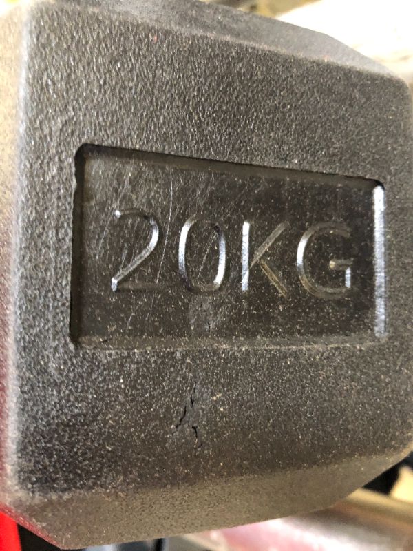 Photo 4 of 20 KG Dumbbell----(SMALL SCUFFS)