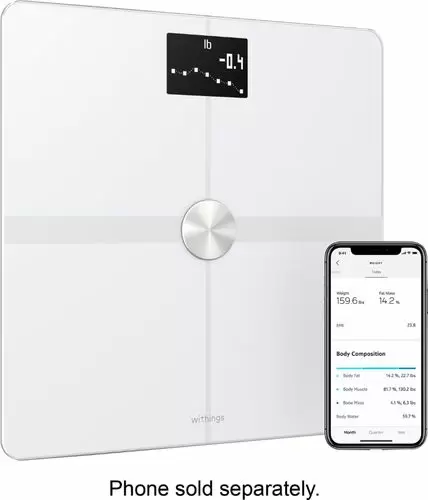 Photo 1 of Withings Body+ Wi-Fi Smart Scale Smartphone App Sync. 