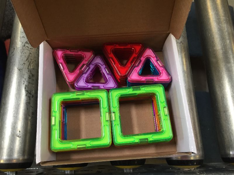 Photo 1 of generic magnetic building blocks 
