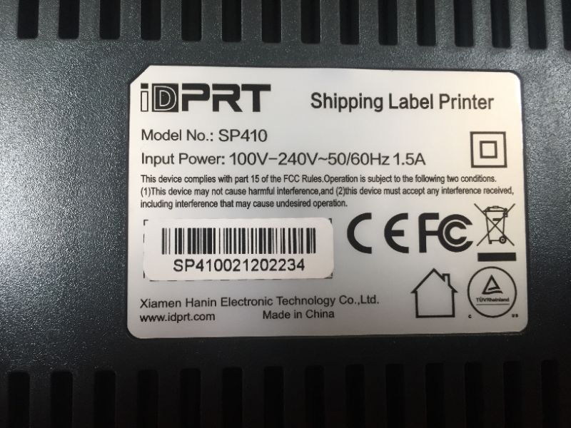 Photo 6 of Thermal Label Printer - iDPRT SP410 Thermal Shipping Label Printer, 4x6 Label Printer, Thermal Label Maker, Compatible with Shopify, Ebay, UPS, USPS, FedEx, Amazon & Etsy, Support Multiple Systems
