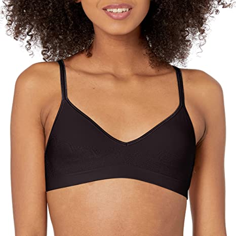 Photo 1 of Hanes Ultimate Wireless Bra with Soft Padding, Seamless Bra with Convertible Straps, Comfort Flex Wirefree size S 
 