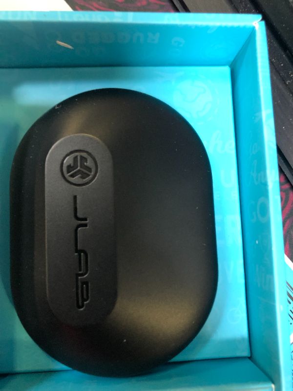 Photo 3 of JLab Audio JBuds Air Sport True Wireless Bluetooth Earbuds and Charging Case
(UNABLE TO TEST FUNCTIONALITY)
