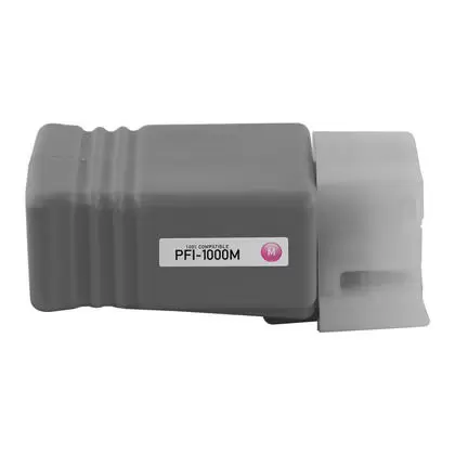 Photo 1 of Compatible Canon PFI-1000M cartridge 80ML------(4 PACK)
(YELLOW,MAGENTA,CYAN,AND LIGHTER MAGENTA)
