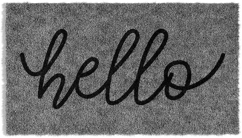 Photo 1 of Barnyard Designs ‘Hello’ Doormat,