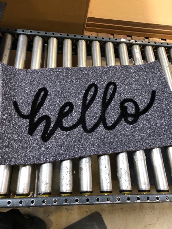 Photo 2 of Barnyard Designs ‘Hello’ Doormat,