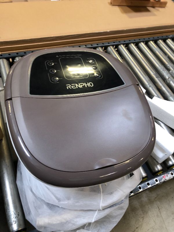 Photo 2 of Foot Spa Bath Massager,RENPHO Motorized Foot Spa with Heat and Massage and Jets,Powerful Bubble Jets with Infrared
(MINOR SCRATCHES)

