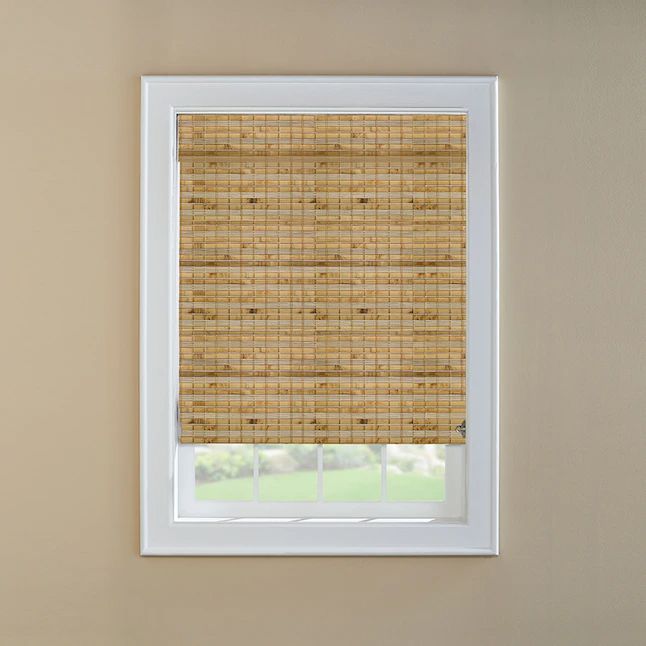 Photo 1 of Bamboo Roll Up Window Blind Sun Shade W48" 
