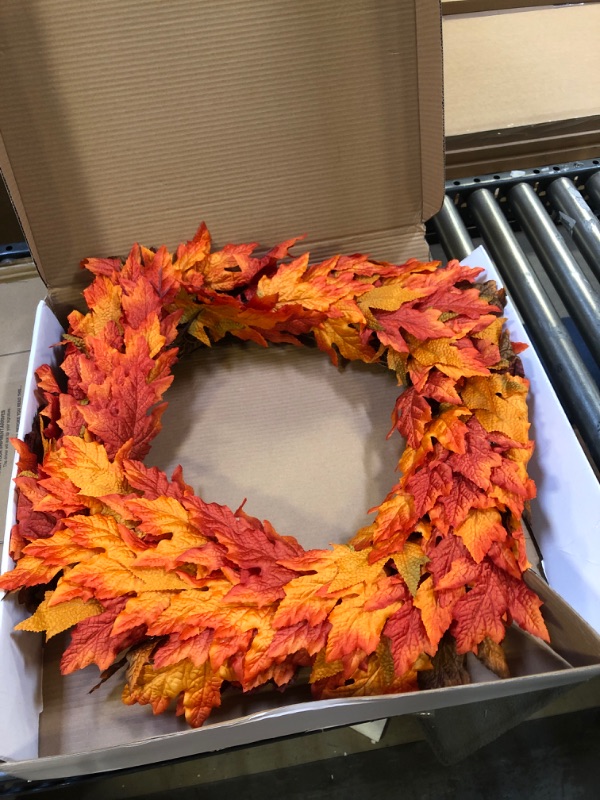 Photo 1 of 23in ARTIFICIAL FALL WREATH