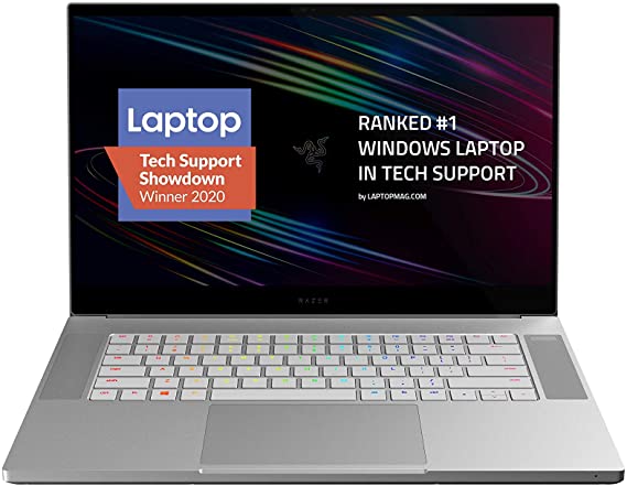 Photo 1 of Razer Blade 15 Studio Edition Laptop 2020: Intel Core i7-10875H 8-Core, NVIDIA Quadro RTX 5000, 15.6” 4K OLED Touch, 32GB RAM, 1TB SSD, CNC Aluminum, Chroma RGB, Thunderbolt 3, Creator Ready
