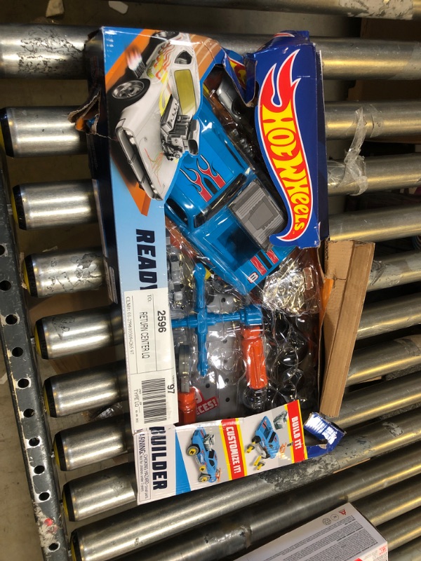 Photo 2 of Just Play Hot Wheels Ready to Racer Car Builder, Roger Dodger, Custom Vehicle Toy Car for Preschool, Kids Toys for Ages 3 up
