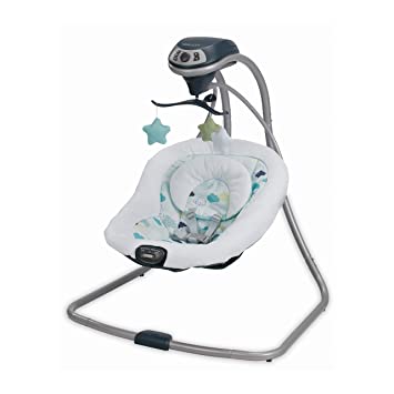 Photo 1 of Graco Simple Sway Swing, 34.3x35.7x41.1 Inch (Pack of 1) STRATUS
