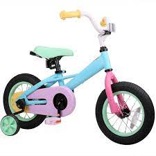 Photo 1 of Joystar Macaroon 14 Inch Ages 3 to 5 Kids Toddler Balance Training Wheels Bike
