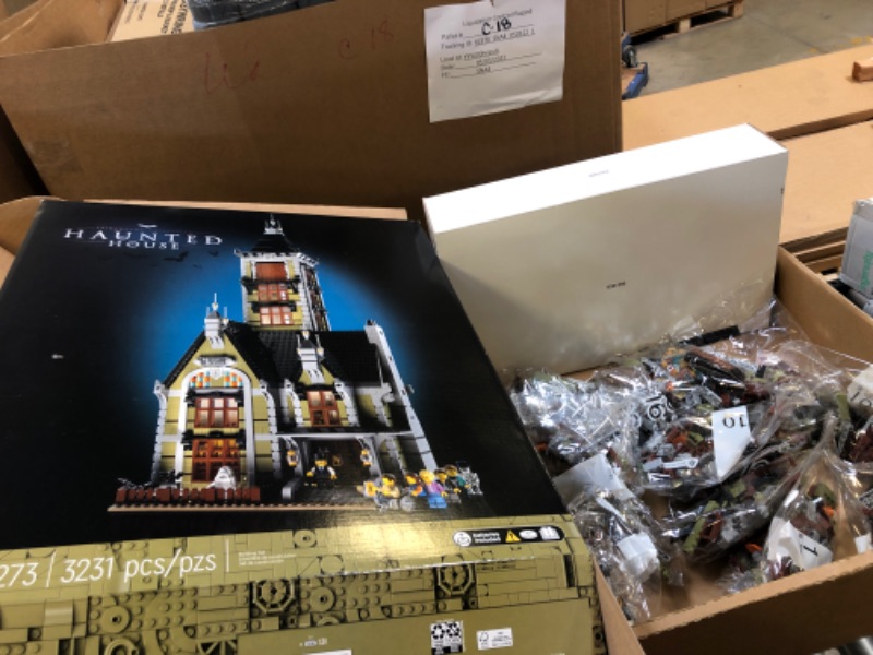 Photo 3 of LEGO Haunted House (10273) Building Kit; A Displayable Model Haunted House and a Creative DIY Project for Adults, New 2021 (3,231 Pieces)
