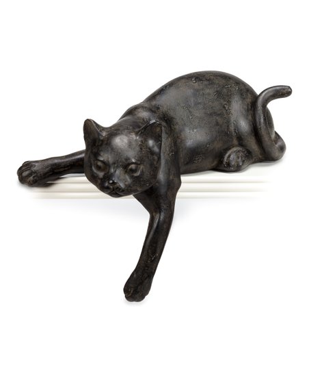 Photo 1 of  7'' Lounging Cat Figurine
