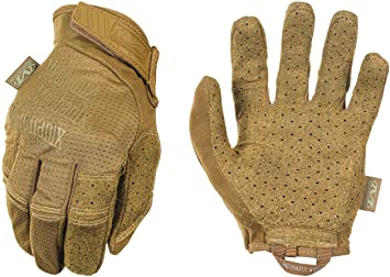 Photo 1 of Mechanix Wear: Tactical Specialty Vent Coyote Tactical Work Gloves - Thin, High Dexterity, Touch Capable (Large, Tan)
