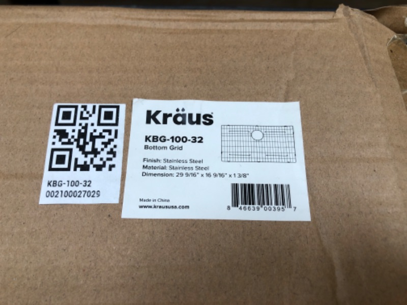 Photo 4 of Kraus KBG-100-32 Bottom Grid, For KHU100-32
