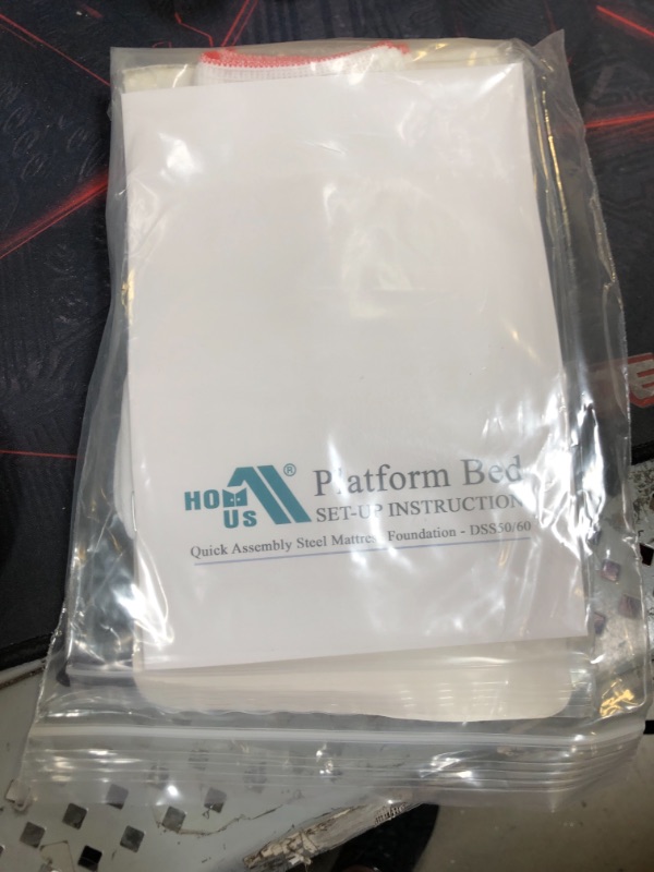 Photo 1 of Queen Bed Frame, 16 Inch Metal Platform Mattress Foundation / Sturdy Strong Steel Structure 3500 lbs Heavy Duty/ Noise Free/ None Slip / No Box Spring Needed/Black Finish