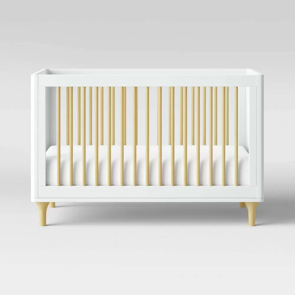 Photo 1 of Babyletto Lolly 3-in-1 Convertible Crib with Toddler Rail, Greenguard Gold Certified