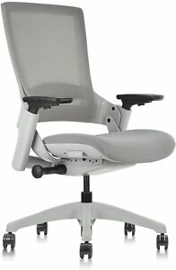 Photo 1 of Adjustable Height Upholstered Headrest for 247 Series Ergonomic High Swivel Gray