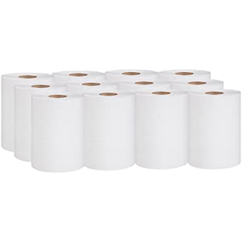 Photo 1 of Marcal Pro Hardwound Paper Towel Roll - 350' Length x 7.87" Width - 100% Recycled, Case of 9 Rolls for Universal Paper Towel Dispenser, Green Seal Certified P700B