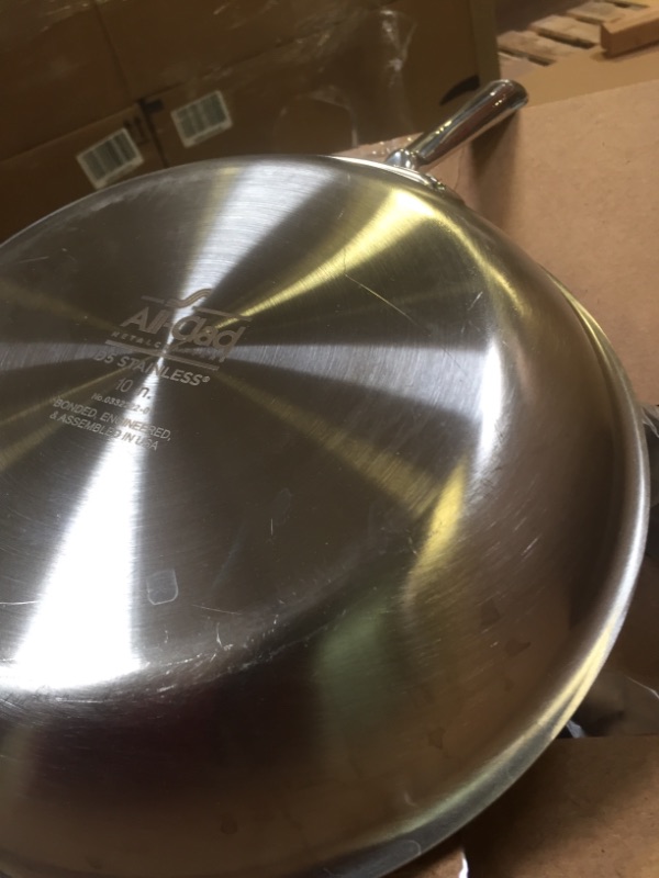 Photo 1 of All-Clad D3 Nonstick 10-Inch Stainless Steel Fry Pan